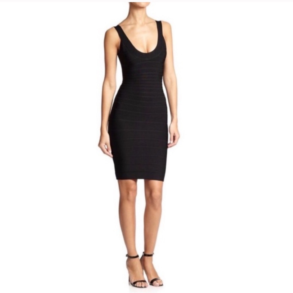 Herve Leger Iconic Bandage
Black Dress